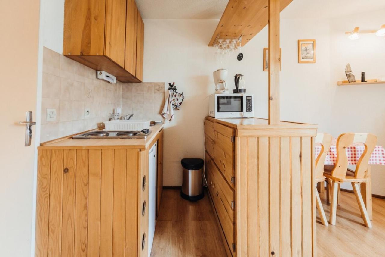 Furnished Studio At The Foot Of The Slopes With A Balcony & Mountains View Daire Saint-Gervais-les-Bains Dış mekan fotoğraf
