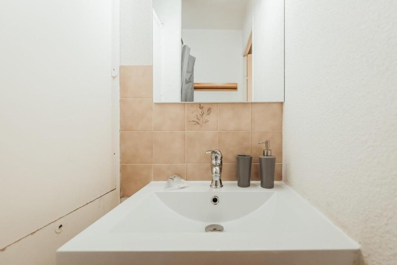 Furnished Studio At The Foot Of The Slopes With A Balcony & Mountains View Daire Saint-Gervais-les-Bains Dış mekan fotoğraf