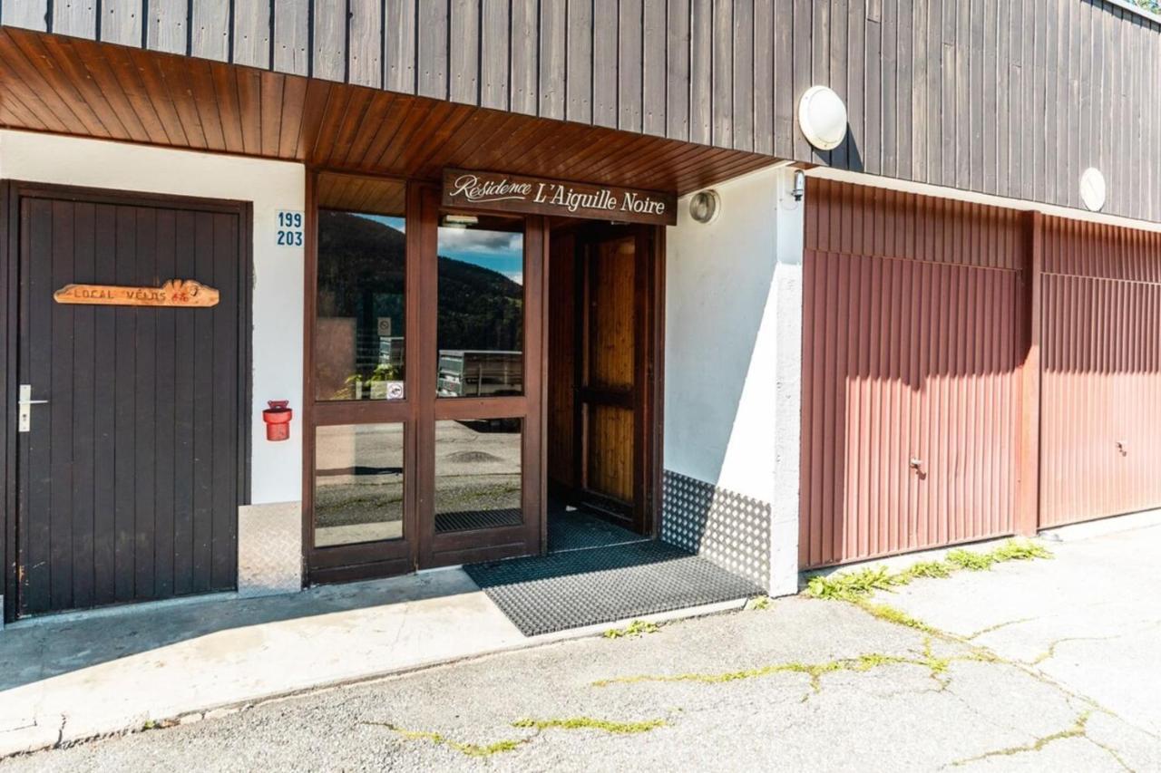 Furnished Studio At The Foot Of The Slopes With A Balcony & Mountains View Daire Saint-Gervais-les-Bains Dış mekan fotoğraf