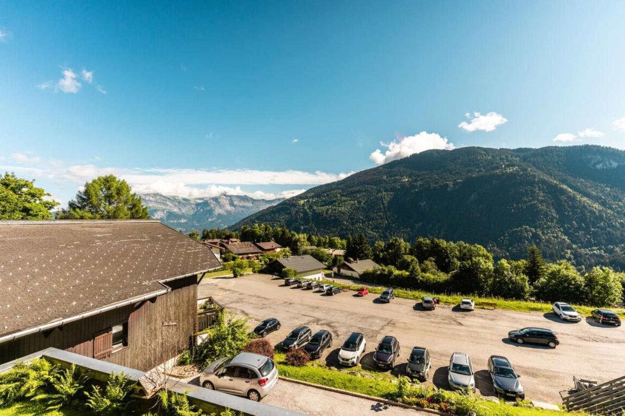 Furnished Studio At The Foot Of The Slopes With A Balcony & Mountains View Daire Saint-Gervais-les-Bains Dış mekan fotoğraf