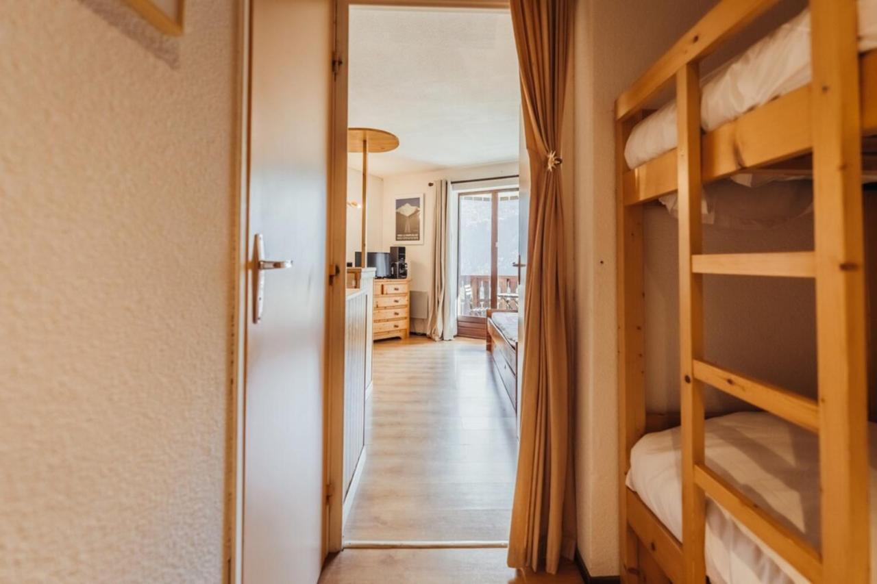 Furnished Studio At The Foot Of The Slopes With A Balcony & Mountains View Daire Saint-Gervais-les-Bains Dış mekan fotoğraf
